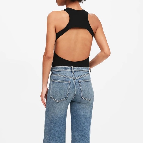 BANANA REPUBLIC Racerback Thong Bodysuit - Picture 10 of 11